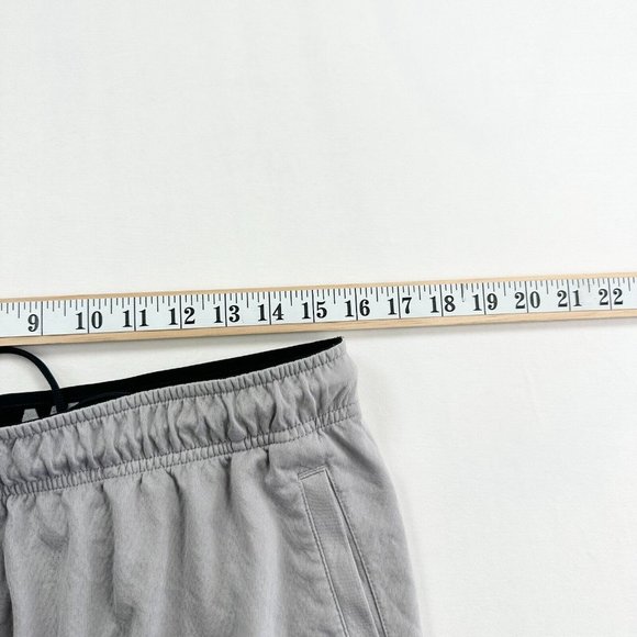 Nike Basketball Shorts Mens XL Grey Dri Fit Lightweight Running Sports Trunks - Picture 8 of 12